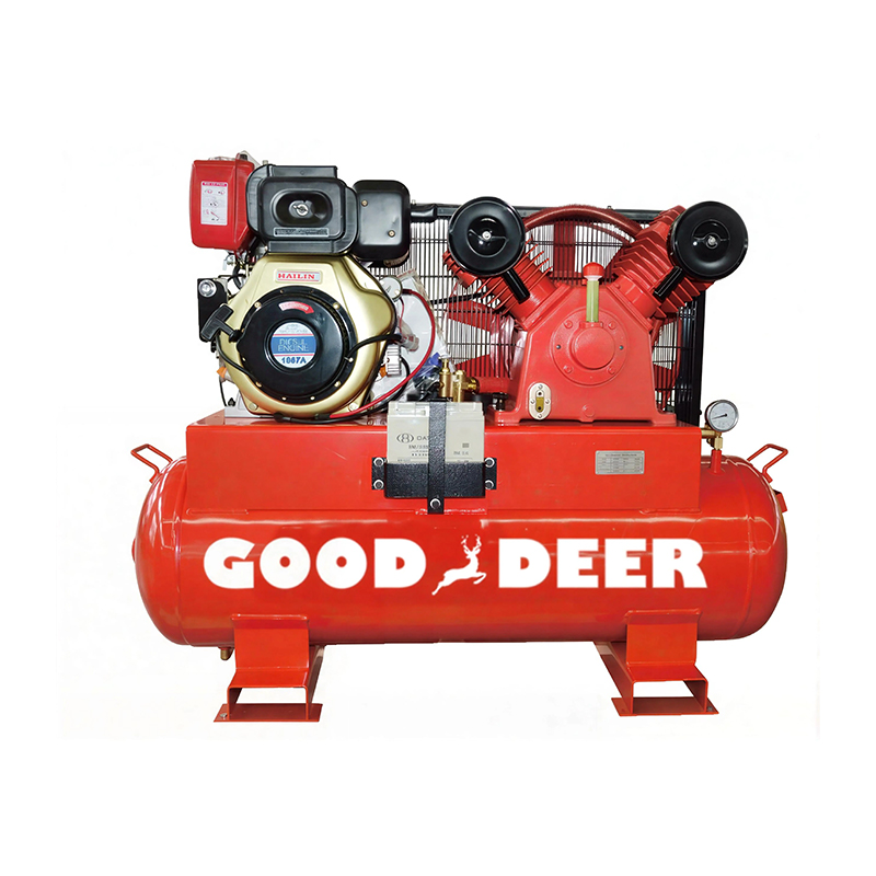 Kompresor Udara Diesel Mulai Manual
